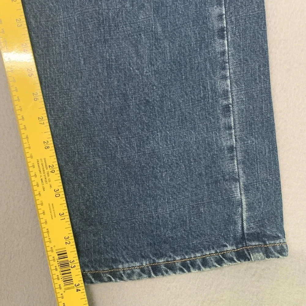 RL Ralph Lauren Polo Jeans Co Men's 36/34 Woodrow Style Straight Leg Denim Jeans - Picture 7 of 10